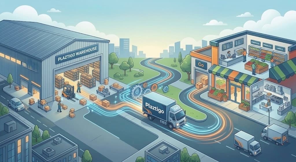 Plaztigo warehouse and logistics